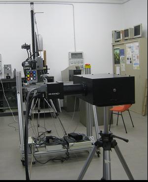 Laboratory set-up employed for testing the airborne