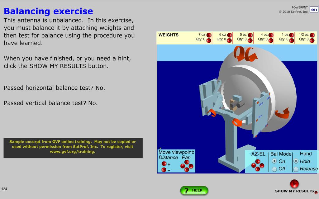 Sample learning page