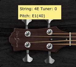 1.3 Alternate Tuner You can tune every string by turning its corresponding tuner, 2