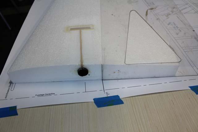 Wipe any excess glue (if filling the wire slot, do so at this time), cover both the top and bottom of the assembly