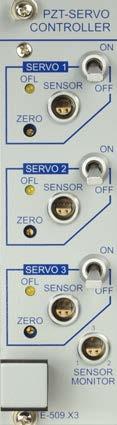 A trimmer adjustment tool can be used on the ZERO potentiometer for a zero-point adjustment of the sensor.