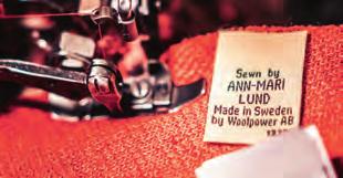 This makes her work more varied and develops her workmanship. Once the seamstress completes a garment and approves it, she attaches a label with her own name on it.