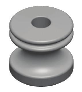 100 percent recyclable All HPI insulators can be ordered in white; minimum order quantity requirements Hendrix HPI-53-2