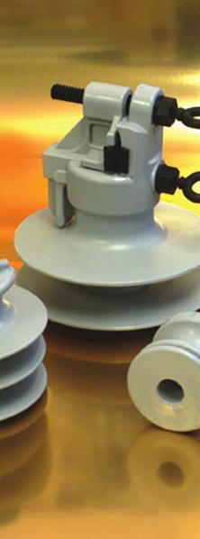 Hendrix Molded Products Division began with the development of HPI Tie Top Insulators in the mid-1960 s.