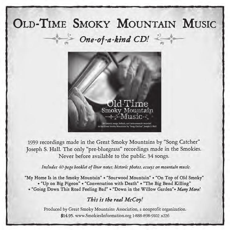 com/ragtimeskedaddlers Old-Time Smoky Mountain Music: 34 Historic Songs, Ballads, and Instrumentals Recorded in the Great Smoky Mountains by Song Catcher Joseph S.