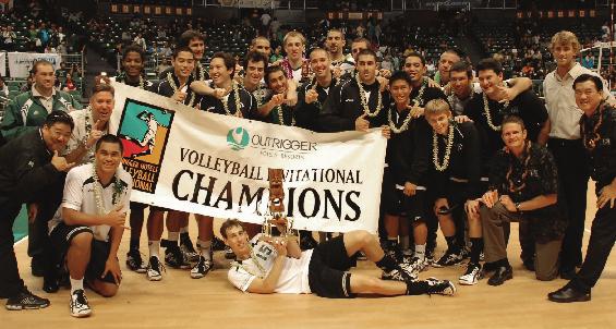 UH Warriors Win the 16th Annual Outrigger Hotels Volleyball Invitational!