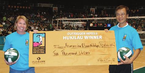 UH Warriors Wins the 16 th Annual Outrigger Hotels Volleyball Invitational!