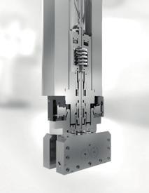 turning, drilling, milling and grinding. The external tool holder can be used to hold and drive several types of lathe holder and all variants of machining heads and auxiliary units.