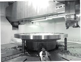 Machine references 51 Dörries CONTUMAT VC 6500/600 MC V for machining of wind power