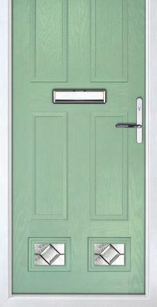 Door Colour: Bolero Decorative Glass: Kensington Door