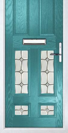 Colour: Chartwell Green Decorative Glass: Simplicity