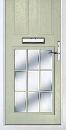 Door Colour: Clay Decorative Glass: GridLite Etch