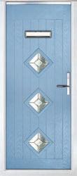 Right Hand Option Door Style: Solitaire DT3 Door Colour: Vanilla Decorative