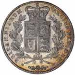(4) $350 1857* William IV, silver Maundy set, 1835 (S.3840).