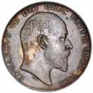(4) $140 1882 Edward VII, silver crown 1902 (S.3978). Extremely fine / good extremely fine.