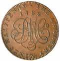 , pennies, 1787-1788 (D&H 28,