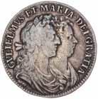 3408); shilling 1686 (S.3410); sixpence, 1686 (S.3412), threpeence 1687 (S.3415).