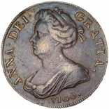 (4) Ex A.J. Gibbons Collection (from M.R.Roberts, March 1986). 1799* William III, silver crown, 1695 (S.