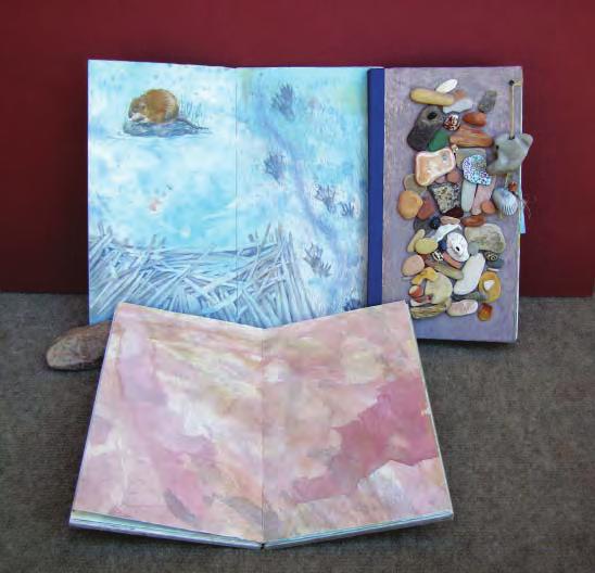 Sue Cotter Bookmaking Workshop The Spontaneous Book September 15 & 16 (Thurs-Fri) 9am-4pm In this two-day workshop students will use traditional book making techniques combined with imagination to
