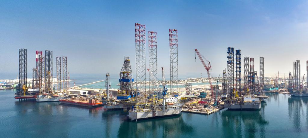 Lamprell has an advantageous geographical location for the global energy market UAE Total quayside (m) 1,560 Ras Al Khair* Jubail Hamriyah Sharjah Dubai Jebel Ali Hamriyah Free Zone Facility UAE