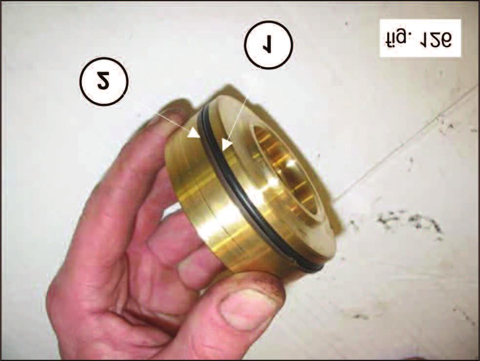 Insert the valve housing ring (1, fig.