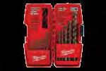 thunderbolt black oxide drill bits STEP DRILL BITS long life THUNDERBOLT drill bits are designed with a thicker web, providing greater strength and longer life EFFICIENT CHIP REMOVAL Parabolic flute
