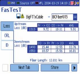 FTTx-Ready: Optimized for Testing Passive Optical Networks (PONs) FTTx-Mode Operation This mode lets you configure your FOT-930