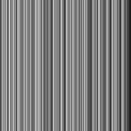 Figure 4.22: LFSR test image In the histogram you can see that the number of pixels of all gray values are the same.