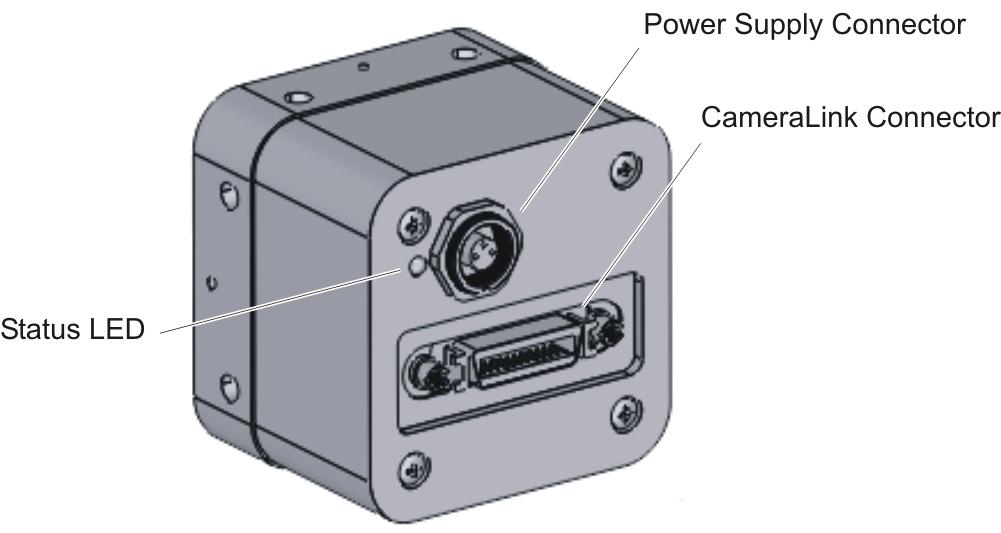 Hardware Interface 5 5.1 Connectors 5.1.1 CameraLink Connector The CameraLink cameras are interfaced to external components via a CameraLink connector, which is defined by the CameraLink standard as a 26 pin, 0.