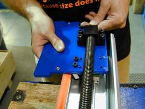 Skip this step if your linear bearings are correctly oriented.