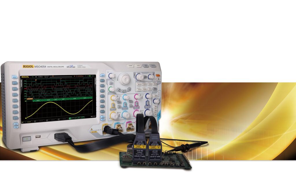 MSO/DS4000Series Digital Oscilloscope Bandwidth 500MHz, 350MHz,200MHz,100MHz Sample Rate: Analog channel up to 4 GSa/s,
