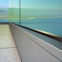 The NX50 is an elegant glass railing combined with cutting-edge technology.