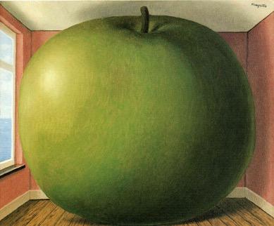 Rene Magritte, (Top) The False