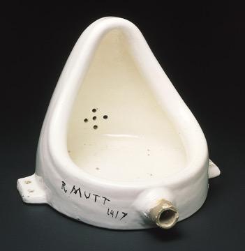 His piece, Fountain became important because of ways he talked about it. He argued this urinal, bought at a hardware store was art because he situated it in an art context.