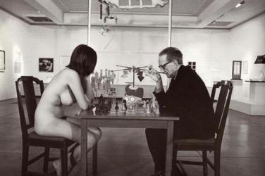 Duchamp stated he decided to stop making art and played chess instead because it was more interesting.
