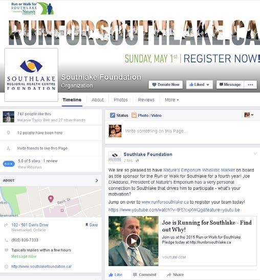 all updates about the Run or Walk for Southlake.