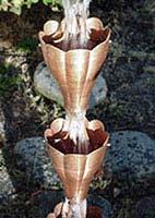 Item #: 3104 XL Scallop Cups Cup Top Width: 4-1/4 Cup Bottom Opening: 1-1/2 Length: 5-1/2 This is the LARGEST cup