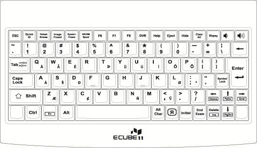 QWERTY keyboard To open the QWERTY keyboard, - Push the edge of the keyboard. The keyboard smoothly slides out.