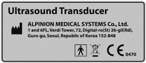 Name of transducer manufacturer,