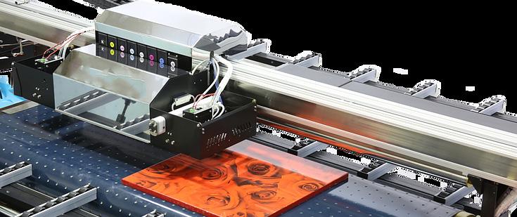 Sun 645 UV-LED Printer Designers Edition Hybrid System Roll to Roll and Rigid Substrates Printing width: 64 ; (1,6m) Material thickness: up to 8 ; (20cm) Resolution: 720 dpi x 1440 dpi Dimensions: