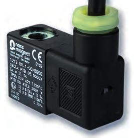 SOLENOID COIL SYSTEM 8 ATEX Width: a) 22 mm and b) 0 mm Protection by encaps.