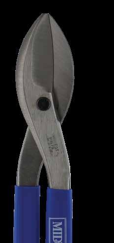 Heavy-Duty Models Molybdenum Alloy Blades Heavy-Duty models of Midwest Tool s Kush n-kote forged blade tinner snips are the world s best!