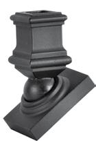 square kneewall BALUSTERS Hollow continued SQUARE KNEEWALL BALUSTERS 1/2 HOLLOW ITEM NUMBER SATIN BLACK (SB) MATTE BLACK (MB) SILVER VEIN (SV) ANTIQUE BRONZE (ABZ) OIL RUBBED COPPER (ORC) OIL RUBBED