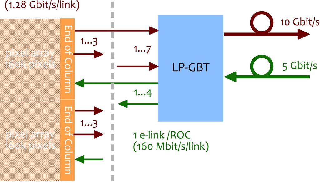 The readout chip (ROC). as it must feature: The ROC is one of the key elements of the entire Inner Pixel detector high radiation tolerance, up to 1 MGy of TID.