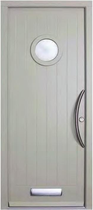 IRIS There s a slightly nautical feel to the Iris style of door, thanks to spherical