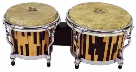 Finished with Remo Tucked Fiberskyn heads, these drums were designed with the professional musician in mind. Matching Congas and Cajon also available!