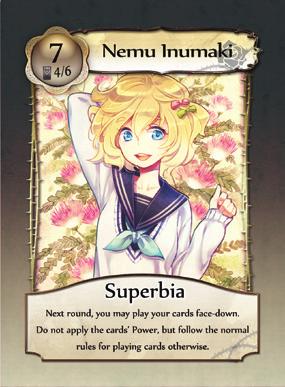The Characters - Continued 17 Ichigo Hebi (6/8 Cards) Ichigo has an artificial Power, created by the Sophia Society.