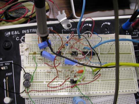 transmitter circuit for 12 µmsec.