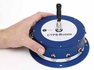 CTP8-Rotate Transmitting Unit Technical Data (Encoder) Encoder in IP65 Aluminum housing CTP acquisition modules (rotor side) CTP-STG-V3 Acquisition module for 2 strain gages Full, half and quarter