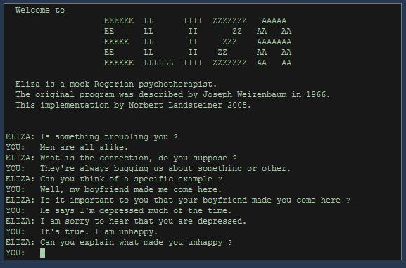 History Early Successes and Proof of Concept Joseph Weizenbaum - ELIZA Proto-chatbot created in 1966. Eliza could participate in text-based chat conversations in natural language with human users.